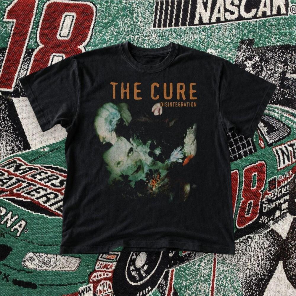 The Cure Disintegration Graphic Tee Black Unisex